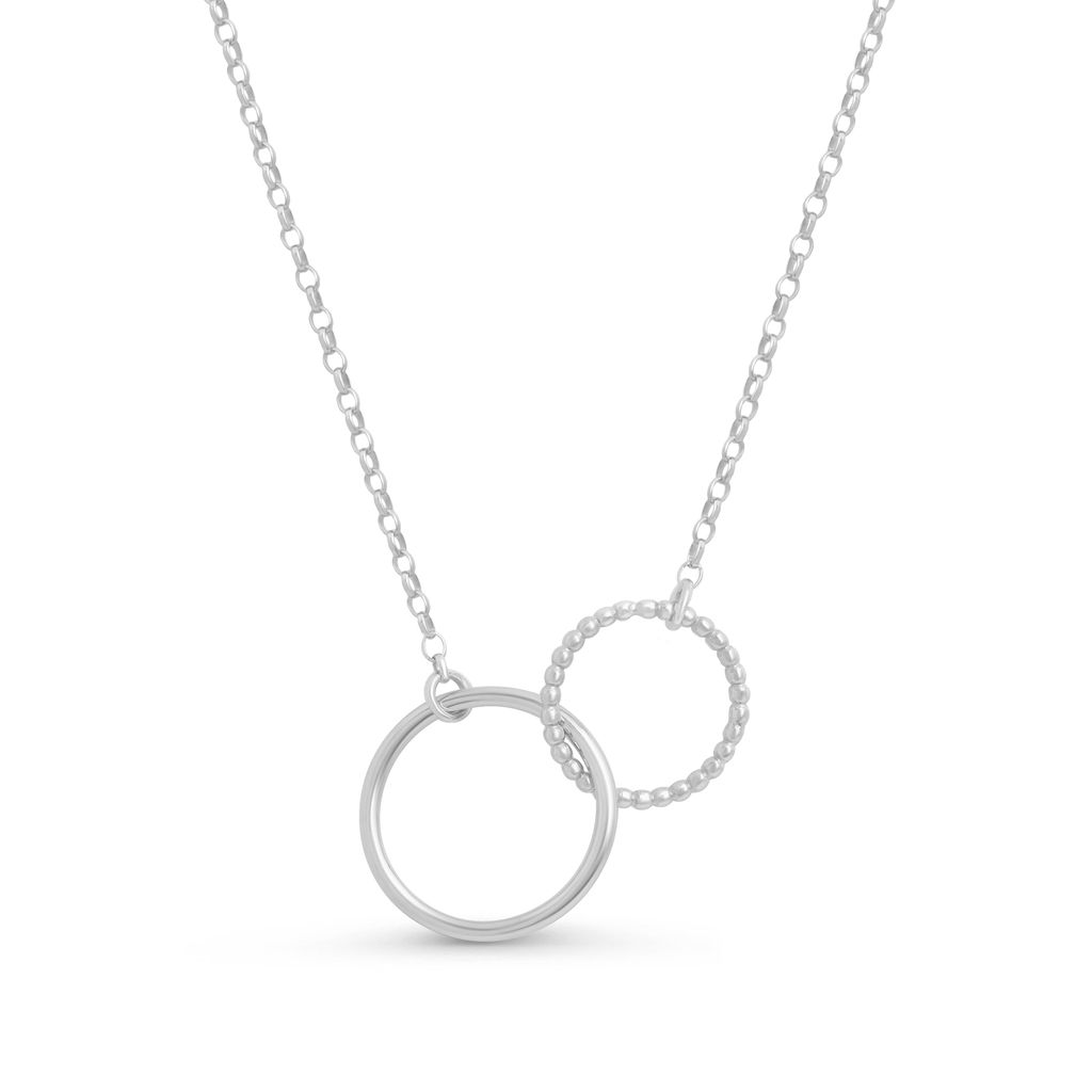 Interlinked Circles Necklace