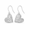 Medium Heart Hook Earrings 25% OFF