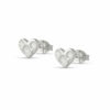 Floral Heart Studs – Small