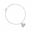 Heart Charm Bracelet 25% OFF