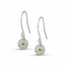 Small Daisy Hook Earrings