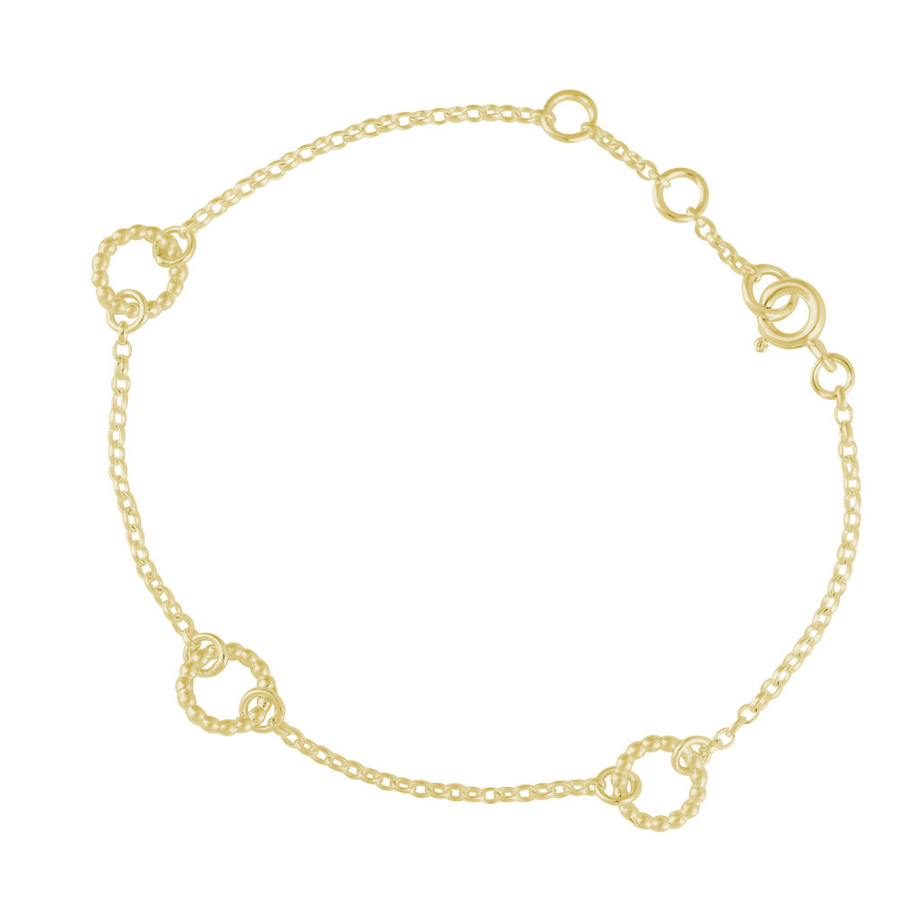 Small Hoop Bracelet – Gold