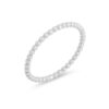 Beaded Stacking Ring – Silver