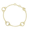 Large Hoop Bracelet – Gold